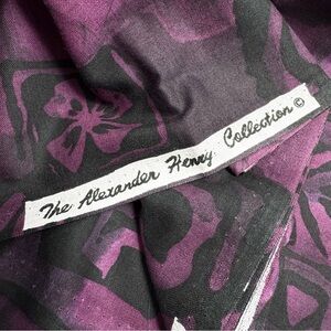New! The Alexander Henry collection Rare and Vintage Hawaiian Print Fabric.